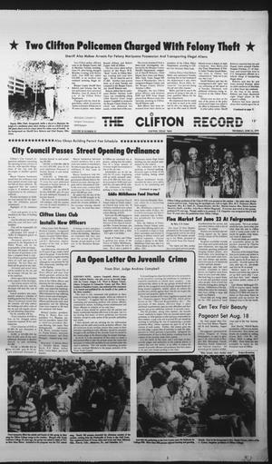 The Clifton Record (Clifton, Tex.), Vol. 84, No. 25, Ed. 1 Thursday, June 21, 1979