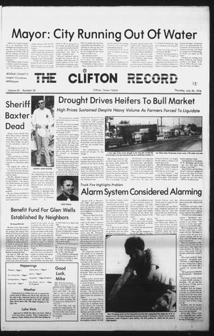 The Clifton Record (Clifton, Tex.), Vol. 83, No. 30, Ed. 1 Thursday, July 20, 1978