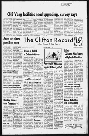 The Clifton Record (Clifton, Tex.), Vol. 82, No. 48, Ed. 1 Thursday, November 24, 1977