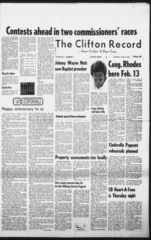 The Clifton Record (Clifton, Tex.), Vol. 83, No. 7, Ed. 1 Thursday, February 9, 1978