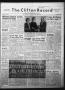 Newspaper: The Clifton Record (Clifton, Tex.), Vol. 73, No. 10, Ed. 1 Thursday, …