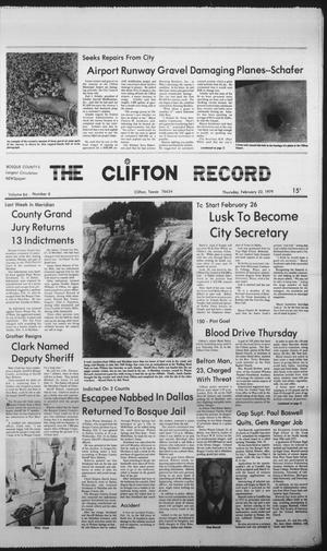 The Clifton Record (Clifton, Tex.), Vol. 84, No. 8, Ed. 1 Thursday, February 22, 1979