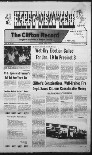 The Clifton Record (Clifton, Tex.), Vol. 84, No. 52, Ed. 1 Thursday, December 27, 1979