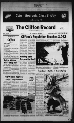 The Clifton Record (Clifton, Tex.), Vol. 85, No. 47, Ed. 1 Thursday, November 20, 1980