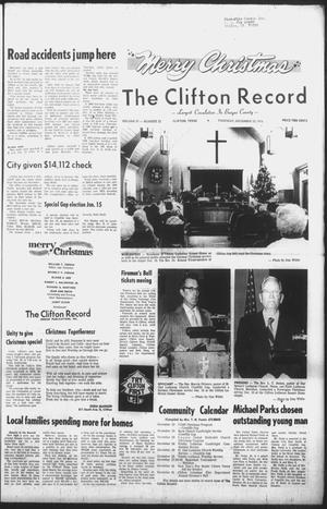 The Clifton Record (Clifton, Tex.), Vol. 81, No. 52, Ed. 1 Thursday, December 23, 1976