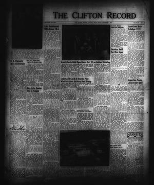 The Clifton Record (Clifton, Tex.), Vol. 59, No. 40, Ed. 1 Friday, November 6, 1953