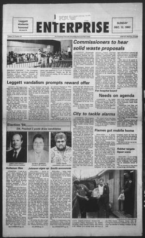 Polk County Enterprise (Livingston, Tex.), Vol. 111, No. 99, Ed. 1 Sunday, December 12, 1993