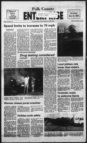 Polk County Enterprise (Livingston, Tex.), Vol. 113, No. 96, Ed. 1 Thursday, November 30, 1995