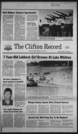 The Clifton Record (Clifton, Tex.), Vol. 89, No. 22, Ed. 1 Thursday, May 31, 1984