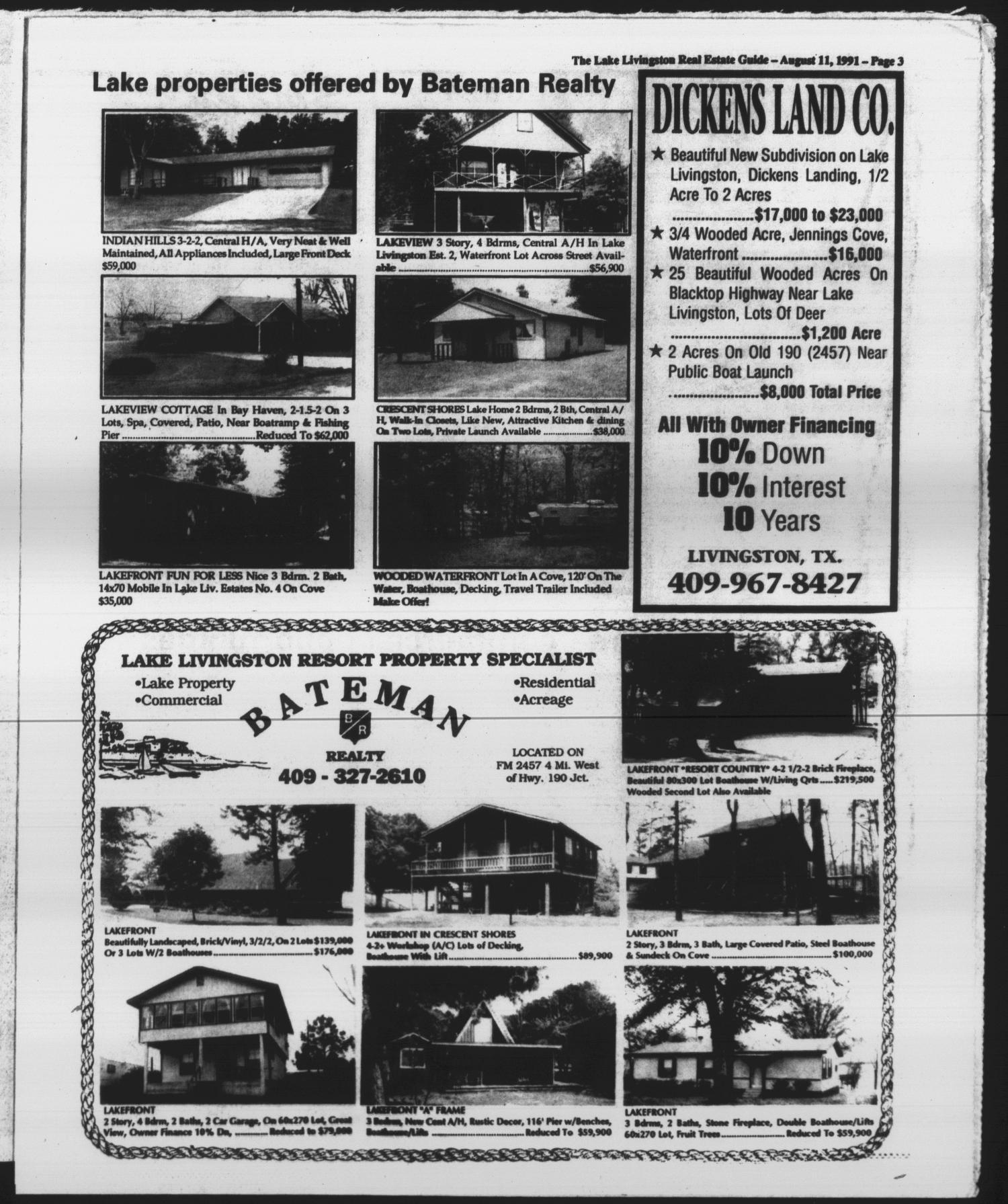 Polk County Enterprise (Livingston, Tex.), Vol. 109, No. 64, Ed. 1 Sunday, August 11, 1991
                                                
                                                    [Sequence #]: 23 of 32
                                                