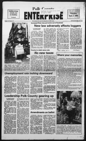 Polk County Enterprise (Livingston, Tex.), Vol. 116, No. 69, Ed. 1 Thursday, September 7, 1995
