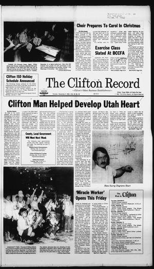 The Clifton Record (Clifton, Tex.), Vol. 87, No. 49, Ed. 1 Thursday, December 9, 1982