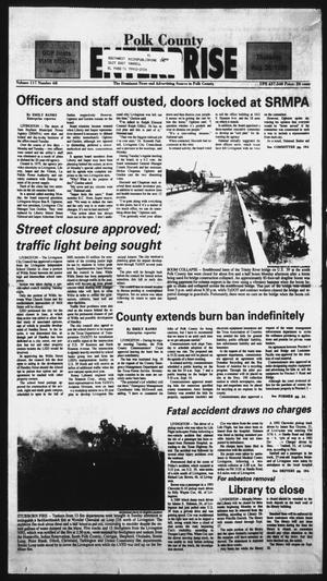 Polk County Enterprise (Livingston, Tex.), Vol. 117, No. 68, Ed. 1 Thursday, August 26, 1999