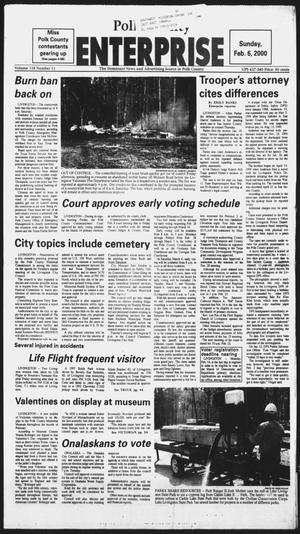 Primary view of object titled 'Polk County Enterprise (Livingston, Tex.), Vol. 118, No. 11, Ed. 1 Sunday, February 6, 2000'.