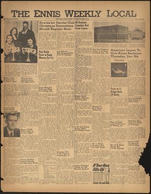 The Ennis Weekly Local (Ennis, Tex.), Vol. 21, No. 49, Ed. 1 Thursday, December 5, 1946