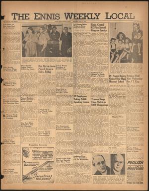 The Ennis Weekly Local (Ennis, Tex.), Vol. 21, No. 47, Ed. 1 Thursday, November 21, 1946