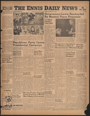 The Ennis Daily News (Ennis, Tex.), Vol. 55, No. 289, Ed. 1 Friday, December 6, 1946