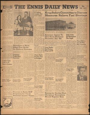 The Ennis Daily News (Ennis, Tex.), Vol. 55, No. 285, Ed. 1 Monday, December 2, 1946