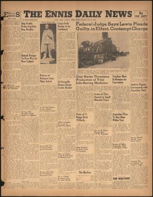 The Ennis Daily News (Ennis, Tex.), Vol. 55, No. 283, Ed. 1 Friday, November 29, 1946