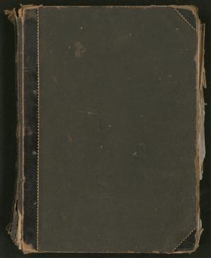 Primary view of object titled '[Correspondence Ledger]'.