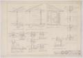 Thumbnail image of item number 1 in: 'Hass Residence, Baird, Texas: Section, Elevation, and Details'.