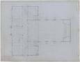 Thumbnail image of item number 2 in: 'Ballinger High School: Second Story Mechanical Plan'.