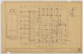 Technical Drawing: Pittard Residence, Anson, Texas: Foundation Plan