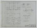 Thumbnail image of item number 1 in: 'Snodgrass Duplex, Coleman, Texas: Foundation Plan'.