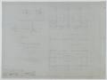 Thumbnail image of item number 2 in: 'Snodgrass Duplex, Coleman, Texas: Foundation Plan'.
