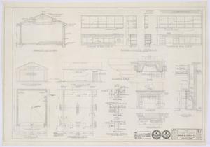 Primary view of object titled 'Foster Residence, Kent, Texas: Plans, Elevations, and Details'.