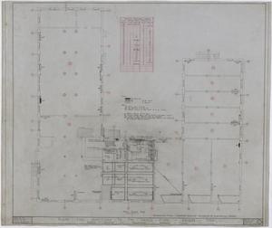 Primary view of object titled 'Grace Hotel Additions, Abilene, Texas: First Floor Mechanical Plan'.