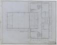 Technical Drawing: Ballinger High School: Second Story Floor Plan