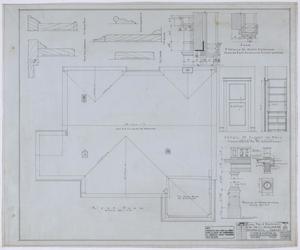 Primary view of object titled 'Abercrombie Residence, Archer City, Texas: Roof Plan'.