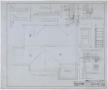 Technical Drawing: Abercrombie Residence, Archer City, Texas: Roof Plan