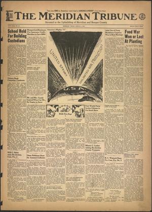 Primary view of object titled 'The Meridian Tribune (Meridian, Tex.), Vol. 48, No. 42, Ed. 1 Friday, March 6, 1942'.
