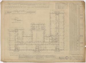 Primary view of object titled 'Big Lake Elementary School: Foundation Plan'.