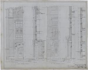 Primary view of object titled 'Ballinger High School: Entrance Details'.