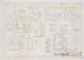 Thumbnail image of item number 1 in: 'Foster Residence, Kent, Texas: Elevations and Details'.