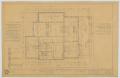 Thumbnail image of item number 2 in: 'Pittard Residence, Anson, Texas: Floor Plan'.