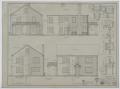 Thumbnail image of item number 1 in: 'Guitar Residence, Colorado, Texas: Elevations'.