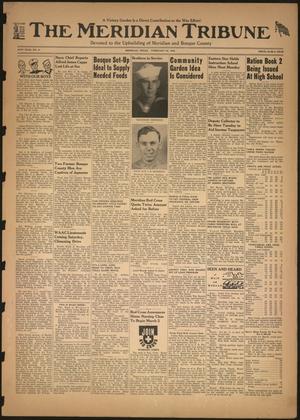 The Meridian Tribune (Meridian, Tex.), Vol. 49, No. 41, Ed. 1 Friday, February 26, 1943