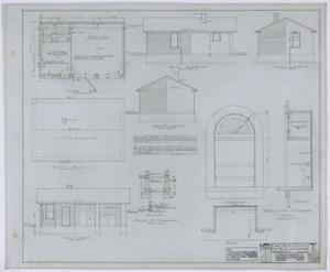 Abercrombie Residence, Archer City, Texas: Plans, Elevations, and Details