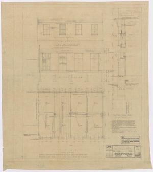Primary view of object titled 'Grace Hotel Additions, Abilene, Texas: Elevations, Plan, and Section'.