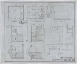 Primary view of object titled 'Abercrombie Residence, Archer City, Texas: Plans, Elevations, and Details'.
