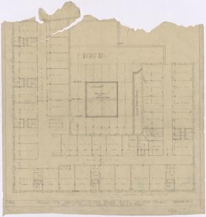 Primary view of object titled 'Grace Hotel Additions, Abilene, Texas: Typical Second and Third Floor Plans'.