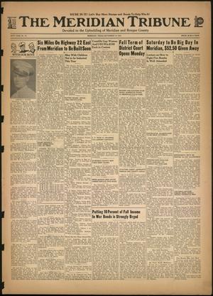 The Meridian Tribune (Meridian, Tex.), Vol. 49, No. 18, Ed. 1 Friday, September 18, 1942