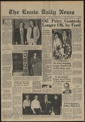The Ennis Daily News (Ennis, Tex.), Vol. 83, No. 213, Ed. 1 Monday, September 8, 1975