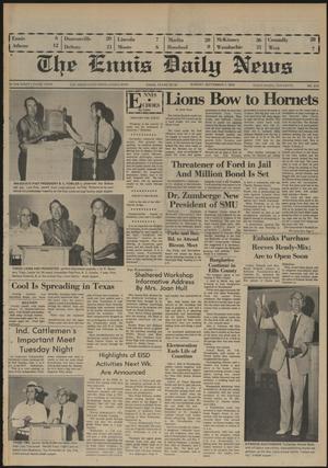 The Ennis Daily News (Ennis, Tex.), Vol. 83, No. 212, Ed. 1 Sunday, September 7, 1975