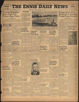 The Ennis Daily News (Ennis, Tex.), Vol. 55, No. 170, Ed. 1 Friday, July 19, 1946