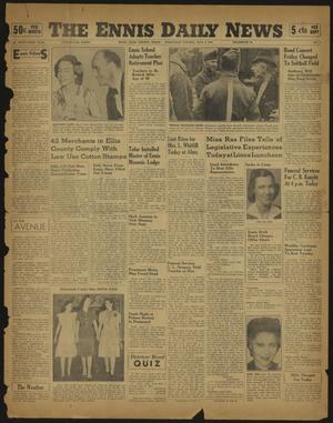 The Ennis Daily News (Ennis, Tex.), Vol. 51, No. 6, Ed. 1 Wednesday, July 9, 1941